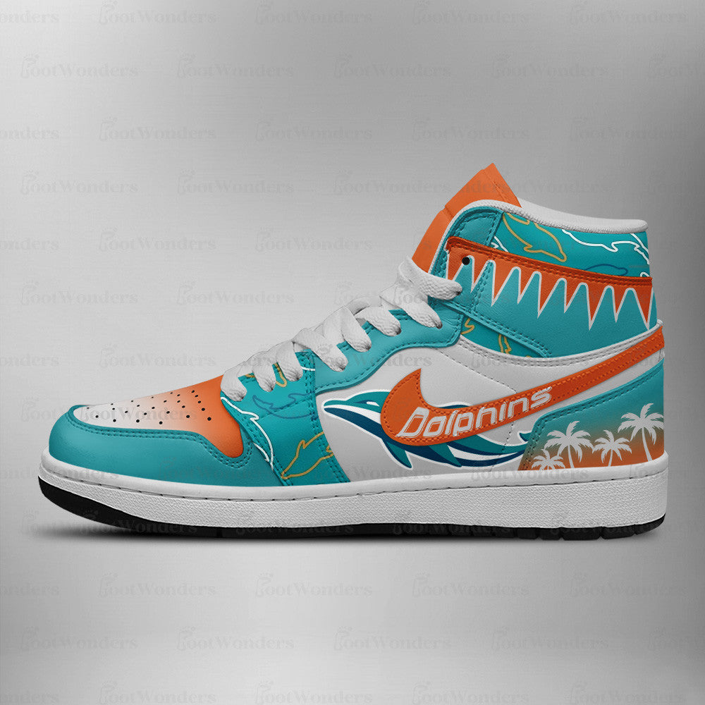 Miami Dolphins - NFL Teams J1 Shoes - Footwonders