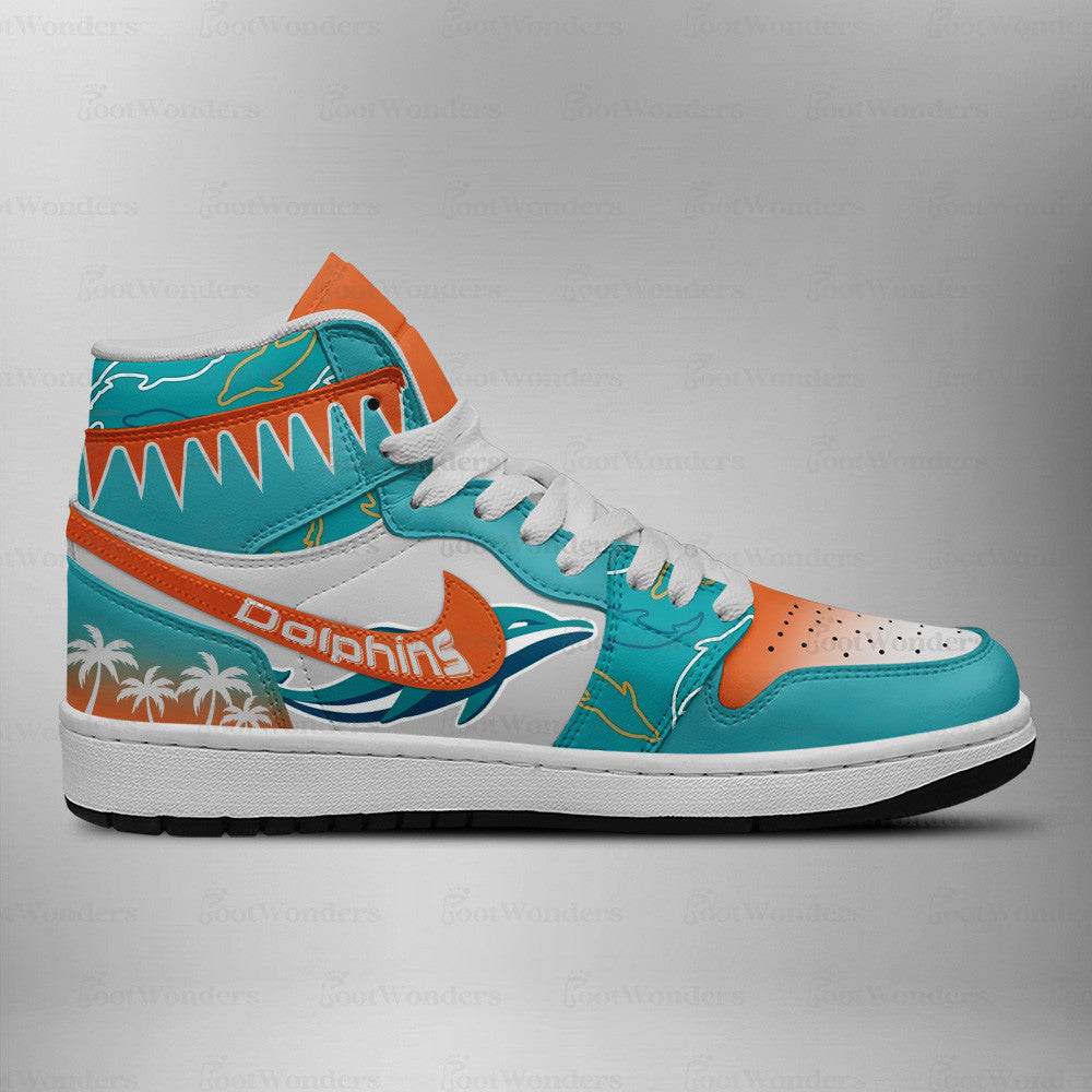 Miami Dolphins - NFL Teams J1 Shoes - Footwonders