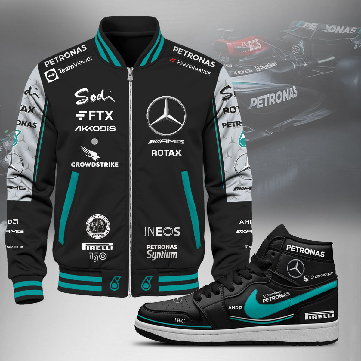 Mercedes Petronas Formula 1 Jacket - Footwonders