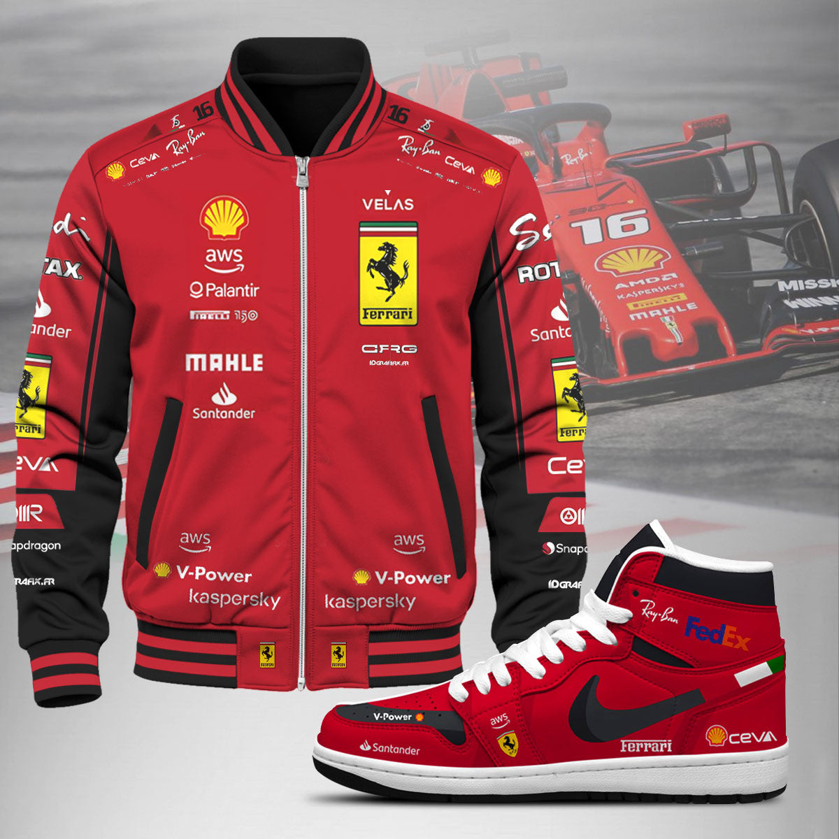 Ferrari Formula 1 Jacket - Footwonders