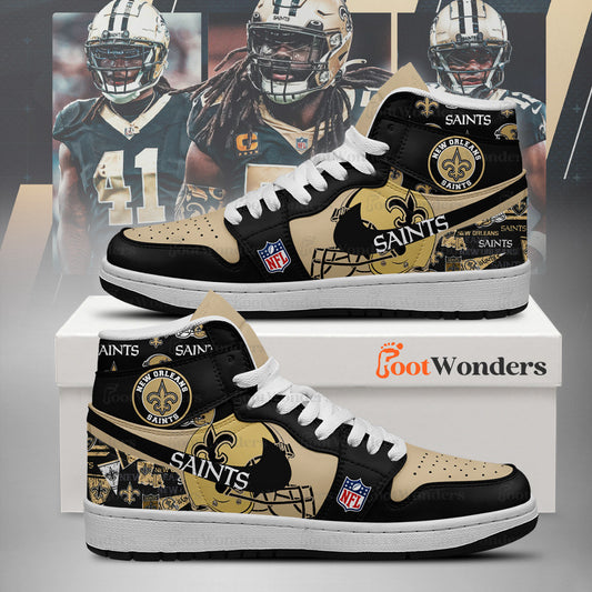 New Orleans Saints - NFL Teams J1 Shoes - Footwonders