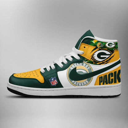 Green Bay Packers - NFL Teams J1 Shoes - Footwonders