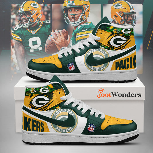 Green Bay Packers - NFL Teams J1 Shoes - Footwonders