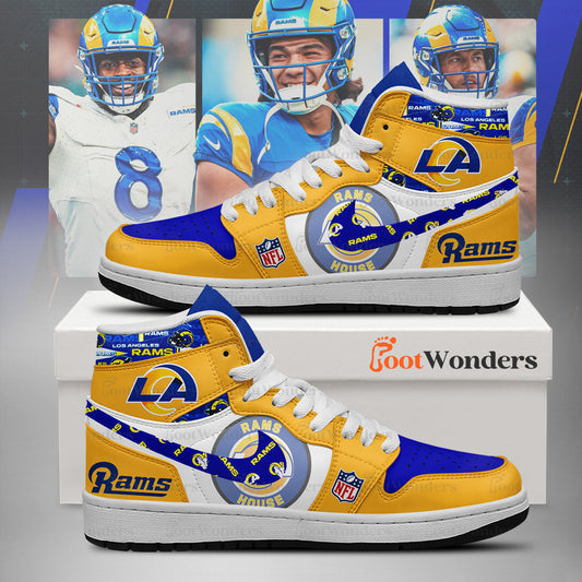 Los Angeles Rams - NFL Teams J1 Shoes - Footwonders