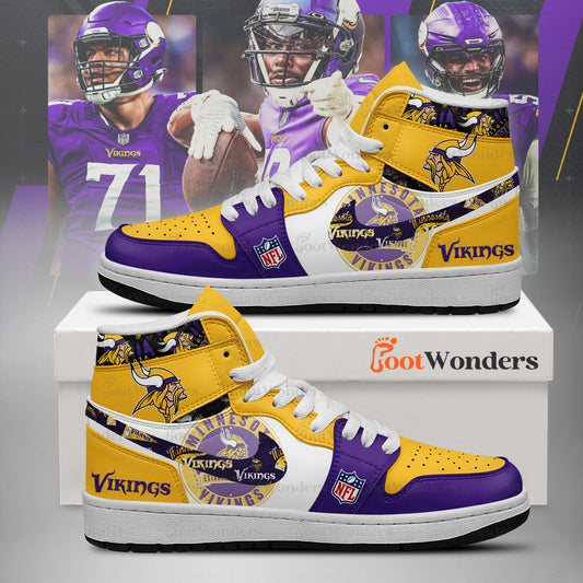 Minnesota Viking - NFL Teams J1 Shoes - Footwonders