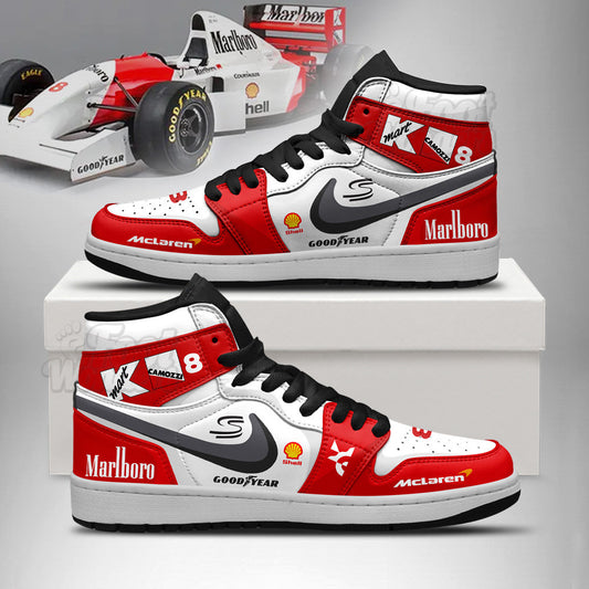 Aryton Senna Formula 1 Copy Shoes - Footwonders